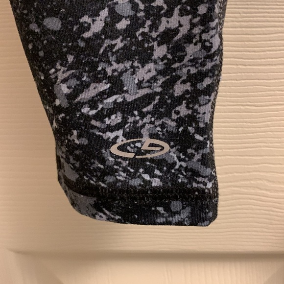 Champion Black and Gray Women's Leggings Medium Duodry - Picture 2 of 5